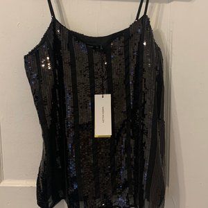*NWT* Karen Millen Sequin Top
